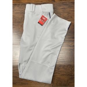Rawlings Baseball Pants Men's Size 42 Straight Fit Gray